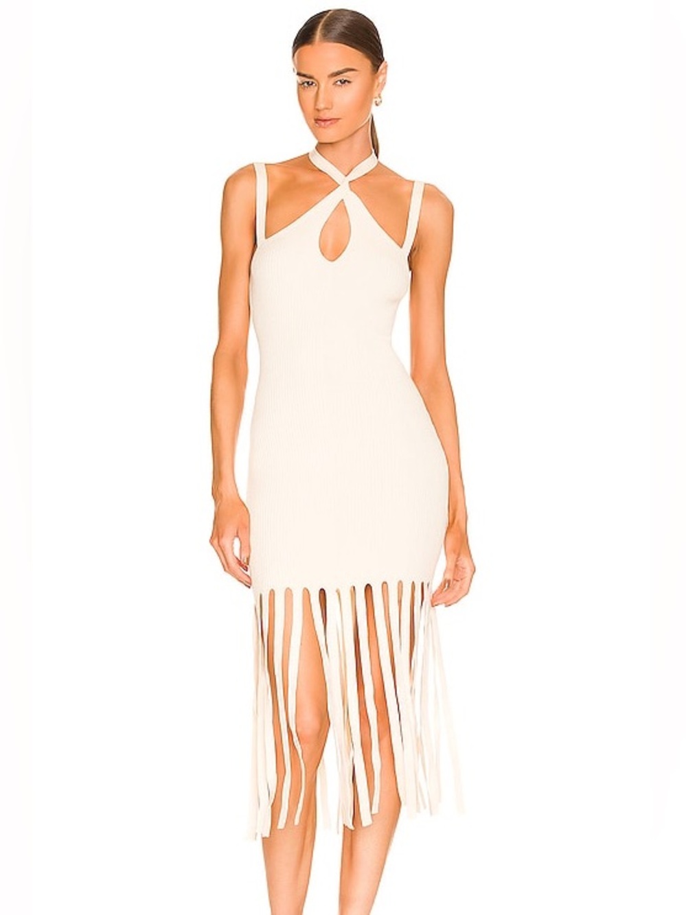 L’Academie Darick Fringe Midi dress